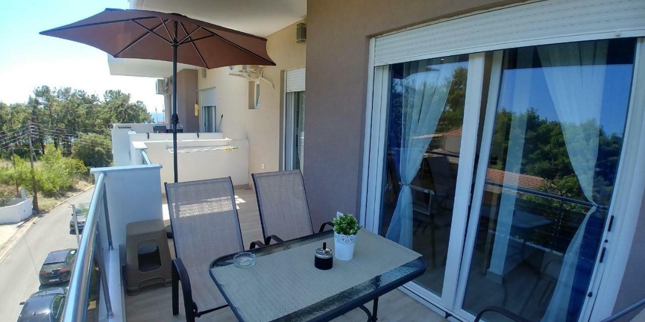 Mago Apartments Nea Kallikrateia Экстерьер фото