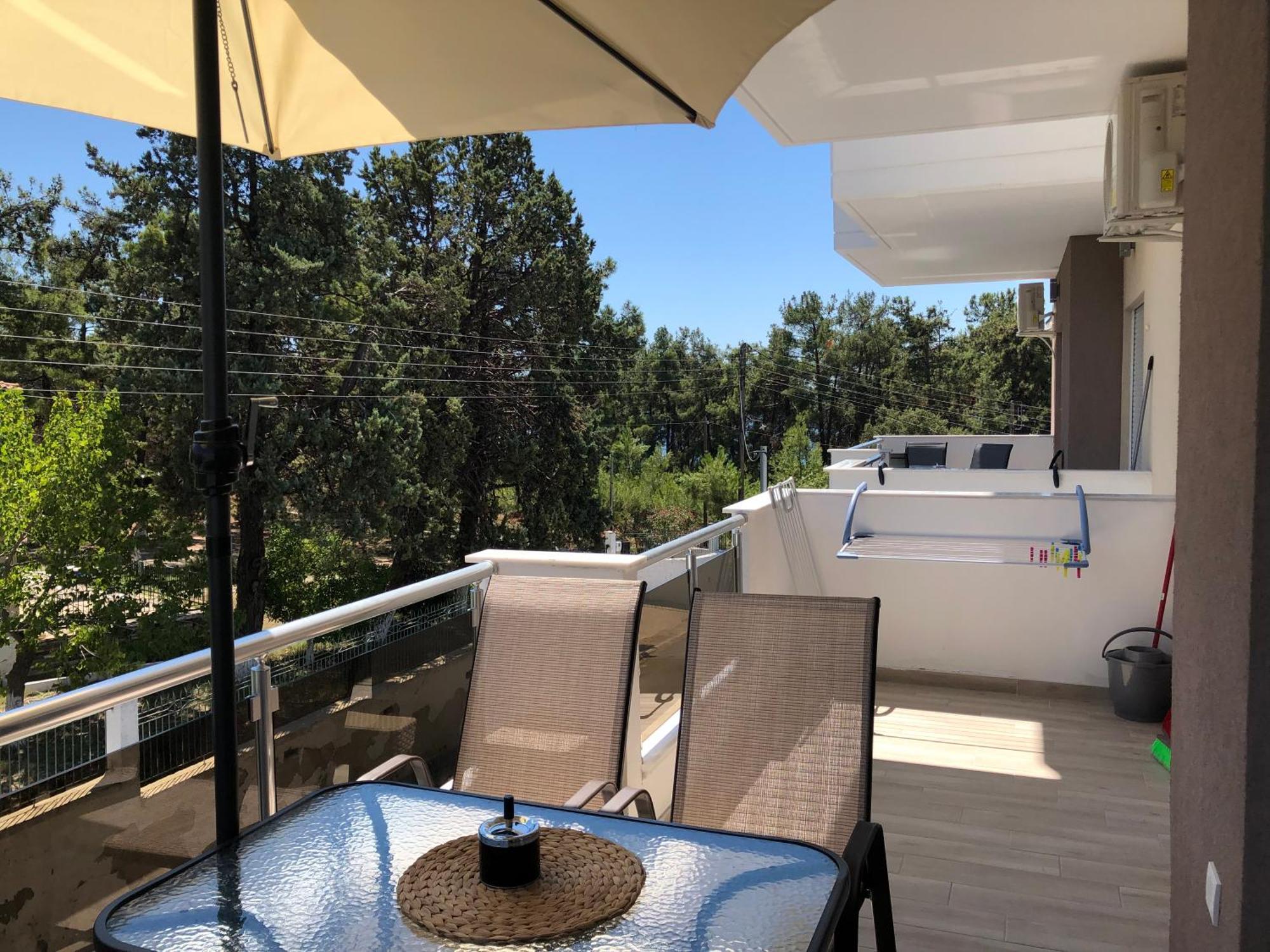 Mago Apartments Nea Kallikrateia Экстерьер фото